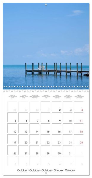 Produktbild: SEA BREEZE Relaxing coastal moments (Wall Calendar 2026 12 &times; 12 Inch) CALVENDO 12 Month Wall Calendar