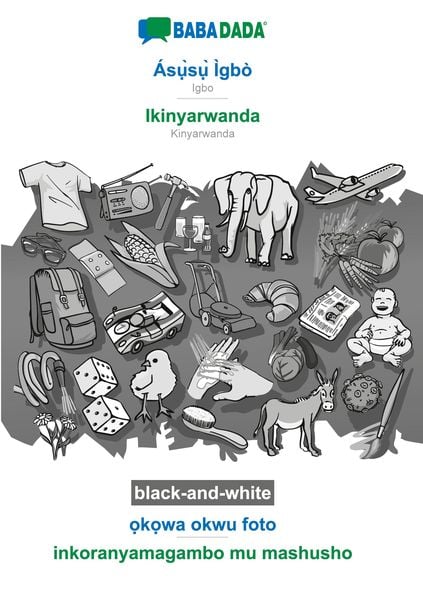 Produktbild: &Aacute;s&iquest;&iquest;s&iquest;&iquest; &Igrave;gb&ograve; - Ikinyarwanda, &iquest;k&iquest;wa okwu foto, BW