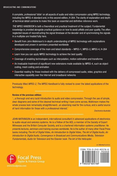 Produktbild: The MPEG Handbook