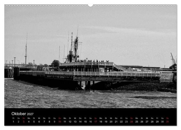 Produktbild: Willkommen in Cuxhaven (Wandkalender 2027 DIN A2 quer), CALVENDO Monatskalender