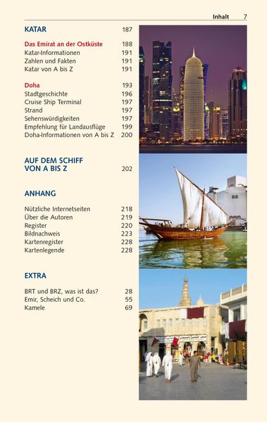 TRESCHER Reiseführer Kreuzfahrten Dubai und die Emirate