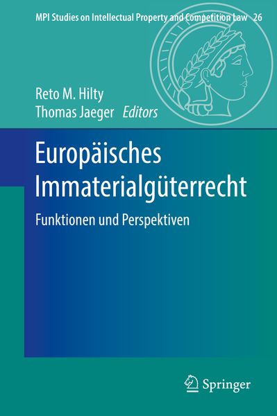 Produktbild: Europ&auml;isches Immaterialg&uuml;terrecht