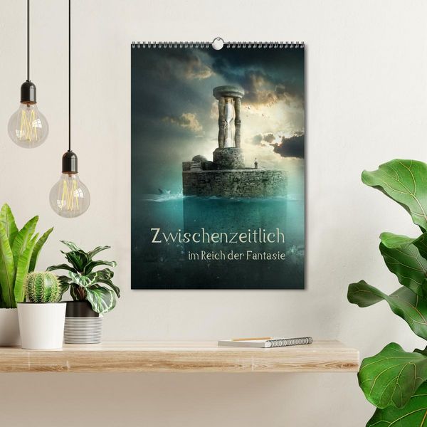 Produktbild: Zwischenzeitlich im Reich der Fantasie (Wandkalender 2026 DIN A3 hoch), CALVENDO Monatskalender