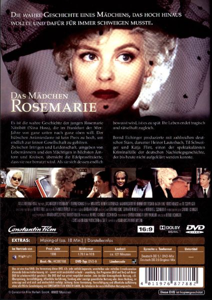 Produktbild: Das M&auml;dchen Rosemarie