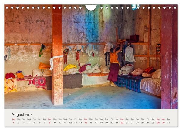 Produktbild: Buddhist Impressions of Ladakh (Wall Calendar 2027 DIN A4 landscape), CALVENDO 12 Month Wall Calendar