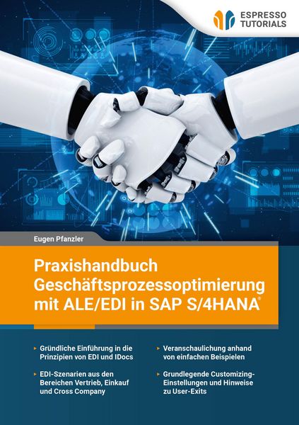 Produktbild: Praxishandbuch Gesch&auml;ftsprozessoptimierung mit ALE/EDI in SAP S/4 HANA
