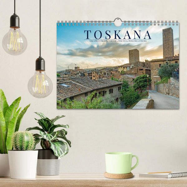 Produktbild: Motive der Toskana (Wandkalender 2026 DIN A4 quer), CALVENDO Monatskalender