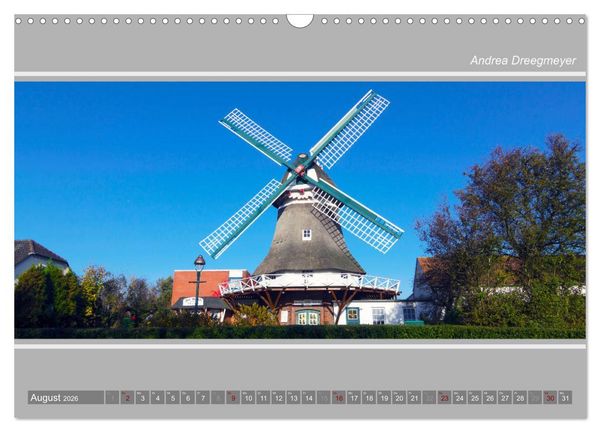Produktbild: Norderney-Panorama (Wandkalender 2026 DIN A3 quer), CALVENDO Monatskalender