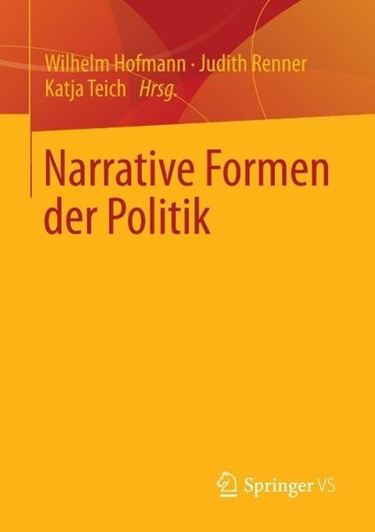 Produktbild: Narrative Formen der Politik