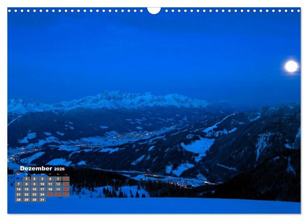 Produktbild: Die weiten T&auml;ler im Salzburger Land (Wandkalender 2026 DIN A3 quer), CALVENDO Monatskalender
