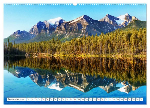 Produktbild: Kanada, Touristenziele in Alberta und British Columbia (hochwertiger Premium Wandkalender 2026 DIN A2 quer), Kunstdruck in Hochglanz