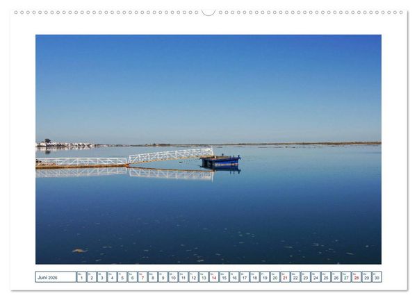 Produktbild: Portugal. Die Algarve zwischen Faro und Castro Marim (hochwertiger Premium Wandkalender 2026 DIN A2 quer), Kunstdruck in Hochglanz