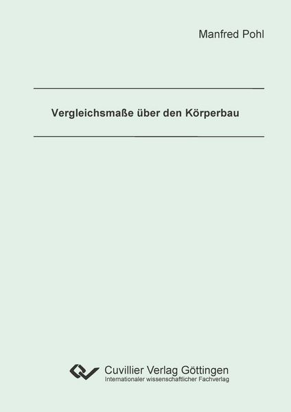 Produktbild: Vergleichsma&szlig;e &uuml;ber den K&ouml;rperbau