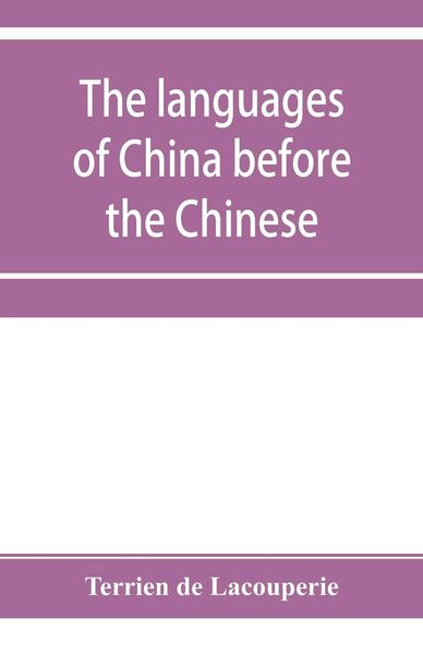 Produktbild: The languages of China before the Chinese