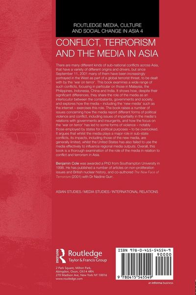 Produktbild: Conflict, Terrorism and the Media in Asia