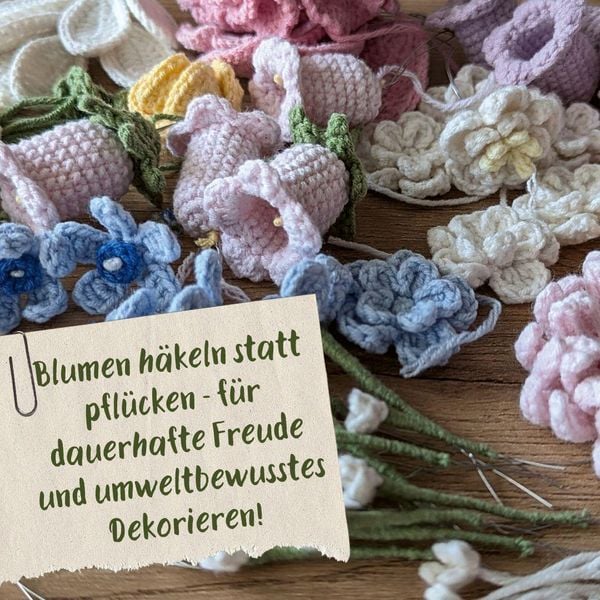 Produktbild: Romantische Blumen h&auml;keln