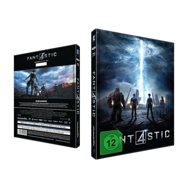 Produktbild: Fantastic Four (2015) ltd Mediabook - Cover C (Ultra HD + BD)