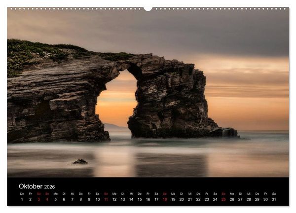 Produktbild: Wildes Nordspanien (hochwertiger Premium Wandkalender 2026 DIN A2 quer), Kunstdruck in Hochglanz
