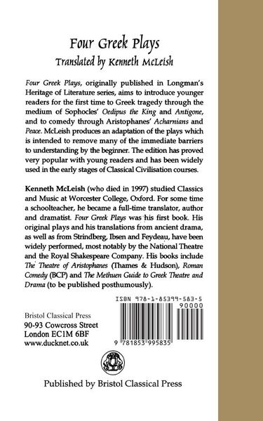 Produktbild: Four Greek Plays