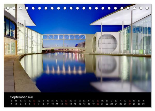 Produktbild: Colors of Berlin 2026 (Tischkalender 2026 DIN A5 quer), CALVENDO Monatskalender