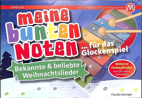 Produktbild: Meine bunten Noten f&uuml;r das Glockenspiel
