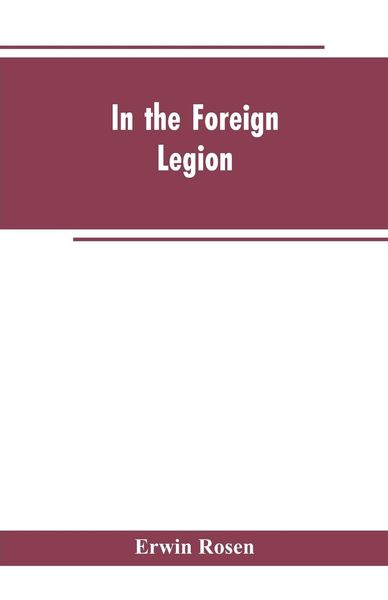 Produktbild: In the Foreign Legion