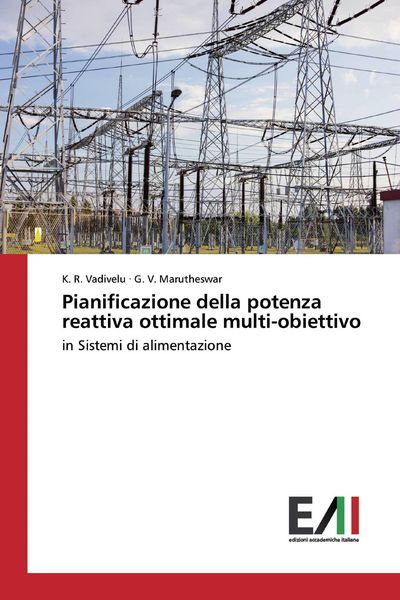 Produktbild: Pianificazione della potenza reattiva ottimale multi-obiettivo