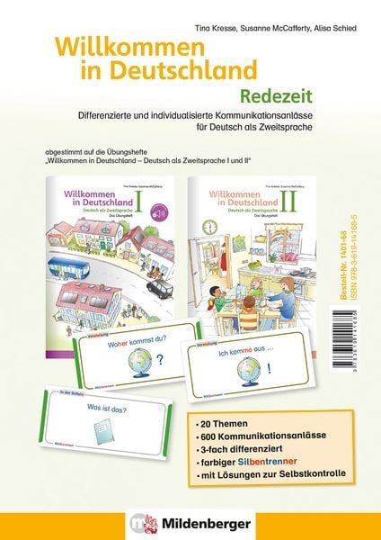 Willkommen in Deutschland - Redezeit, von Tina Kresse , Susanne McCafferty , Alisa Schied, Mildenberger Verlag GmbH, 9783619141685