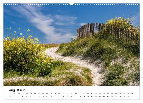 Produktbild: Bretonische Impressionen (hochwertiger Premium Wandkalender 2026 DIN A2 quer), Kunstdruck in Hochglanz