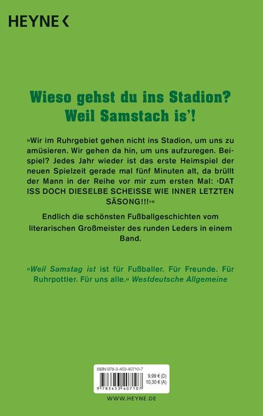 Produktbild: Weil Samstag ist