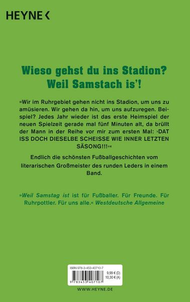 Produktbild: Weil Samstag ist
