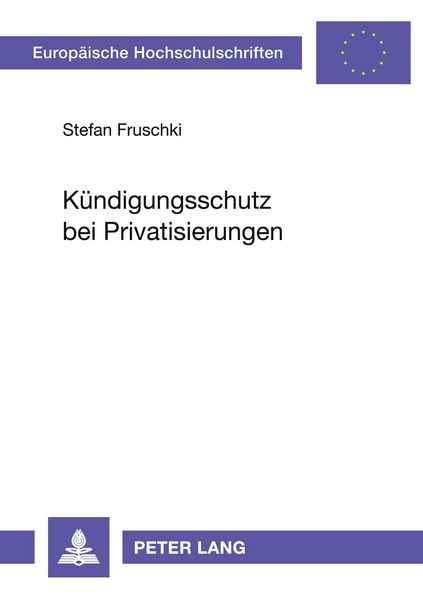Produktbild: Kündigungsschutz bei Privatisierungen