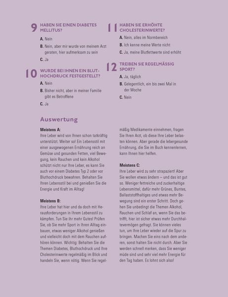 Produktbild: Die richtige Ern&auml;hrung bei Fettleber