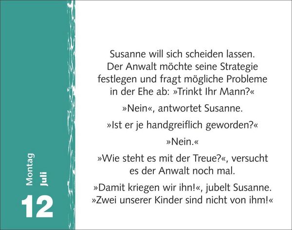 Produktbild: Witzirin Tagesabrei&szlig;kalender 2027 - Diese Packung enth&auml;lt: die lustigsten Witze f&uuml;r die t&auml;gliche Dosis Humor
