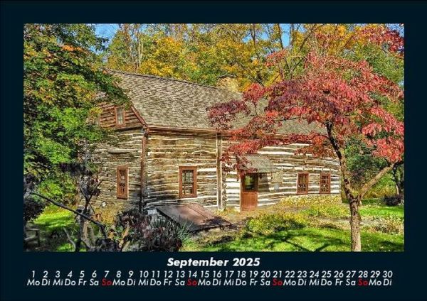 Produktbild: Landschaftskalender 2025 Fotokalender DIN A5