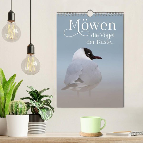 Produktbild: M&ouml;wen - die V&ouml;gel der K&uuml;ste (Wandkalender 2026 DIN A4 hoch), CALVENDO Monatskalender