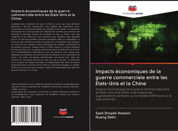 Produktbild: Impacts &eacute;conomiques de la guerre commerciale entre les &Eacute;tats-Unis et la Chine