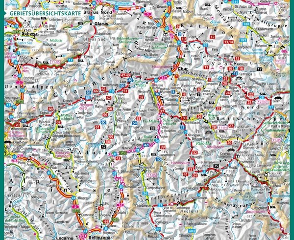 Produktbild: K&uuml;mmerly+Frey Wanderf&uuml;hrer Graub&uuml;nden Nord