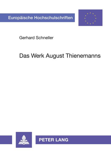 Produktbild: Das Werk August Thienemanns
