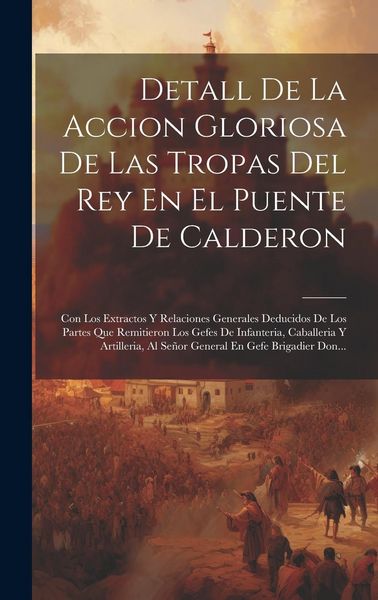 Produktbild: Detall De La Accion Gloriosa De Las Tropas Del Rey En El Puente De Calderon: Con Los Extractos Y Relaciones Generales Deducidos De Los Partes Que Remi