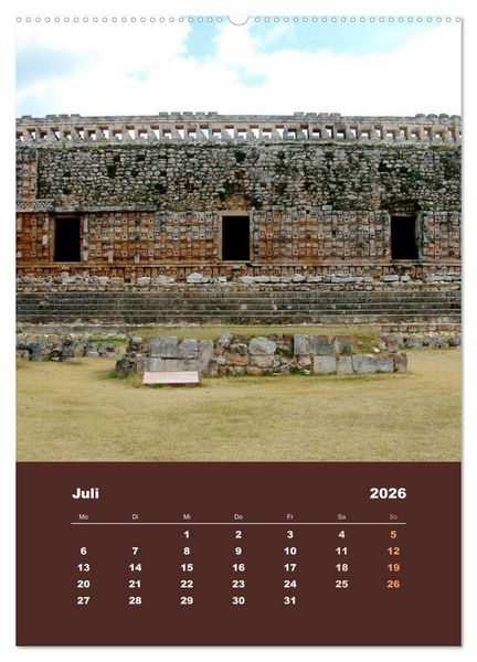 Produktbild: Klassisches Mexiko (hochwertiger Premium Wandkalender 2026 DIN A2 hoch), Kunstdruck in Hochglanz