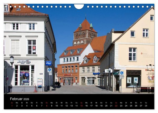 Produktbild: Univerit&auml;ts- und Hansestadt Greifswald (Wandkalender 2026 DIN A4 quer), CALVENDO Monatskalender
