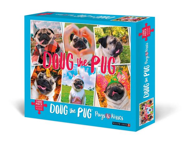 Produktbild: Doug the Pug: Pugs & Kisses 1000-Piece Puzzle