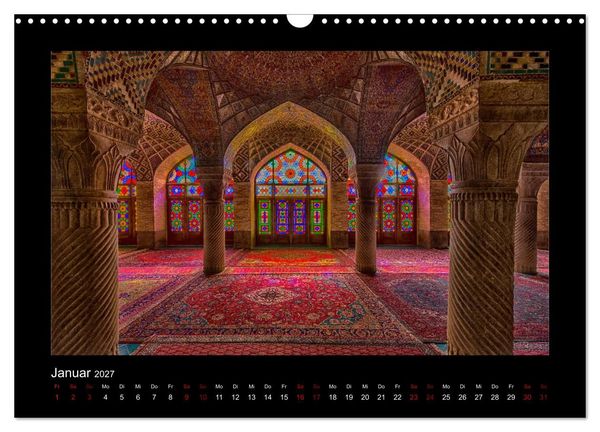 Produktbild: M&auml;rchenhaftes Persien - Weltkulturerbe und klassische H&ouml;hepunkte (Wandkalender 2027 DIN A3 quer), CALVENDO Monatskalender