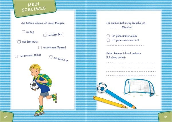 Produktbild: Mein erster Schultag - Fußball
