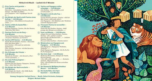 Produktbild: Die Zauberfl&ouml;te. Eine m&auml;rchenhafte Oper.