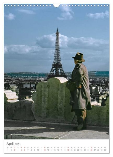 Produktbild: Paris, damals ... (Wandkalender 2026 DIN A3 hoch), CALVENDO Monatskalender