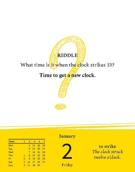 Produktbild: Langenscheidt Kalender A Joke a Day 2026