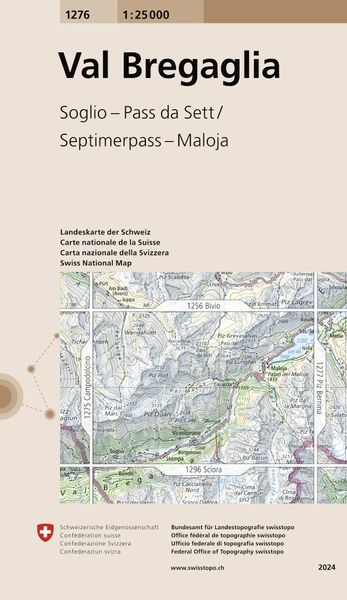Swisstopo 1 : 25 000 Val Bregaglia, Sonstige von , Swisstopo, 978-3-302-01276-6