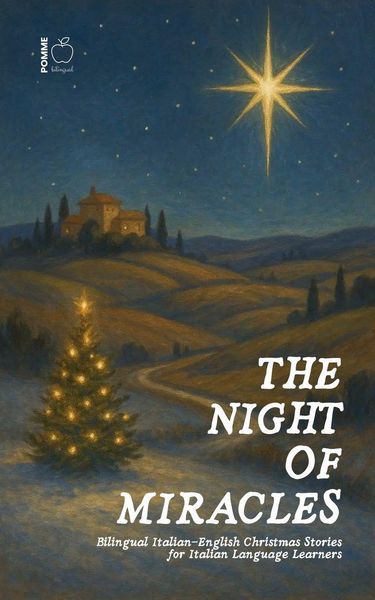 Produktbild: The Night of Miracles Bilingual Italian-English Christmas Stories for Italian Language Learners